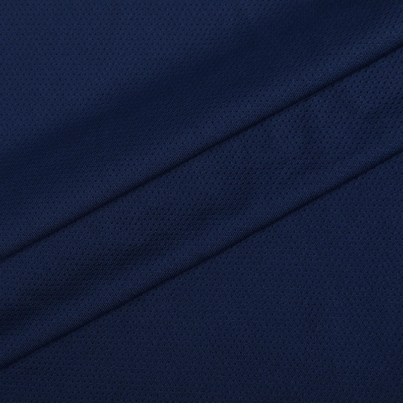Эластичная ткань из полиэстера и спандекса с мелкой точечной сеткой для спорта 